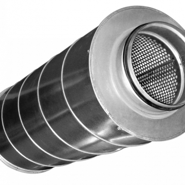 Воздуховод круглый алюминиевая фольга, Вид: гофрированный